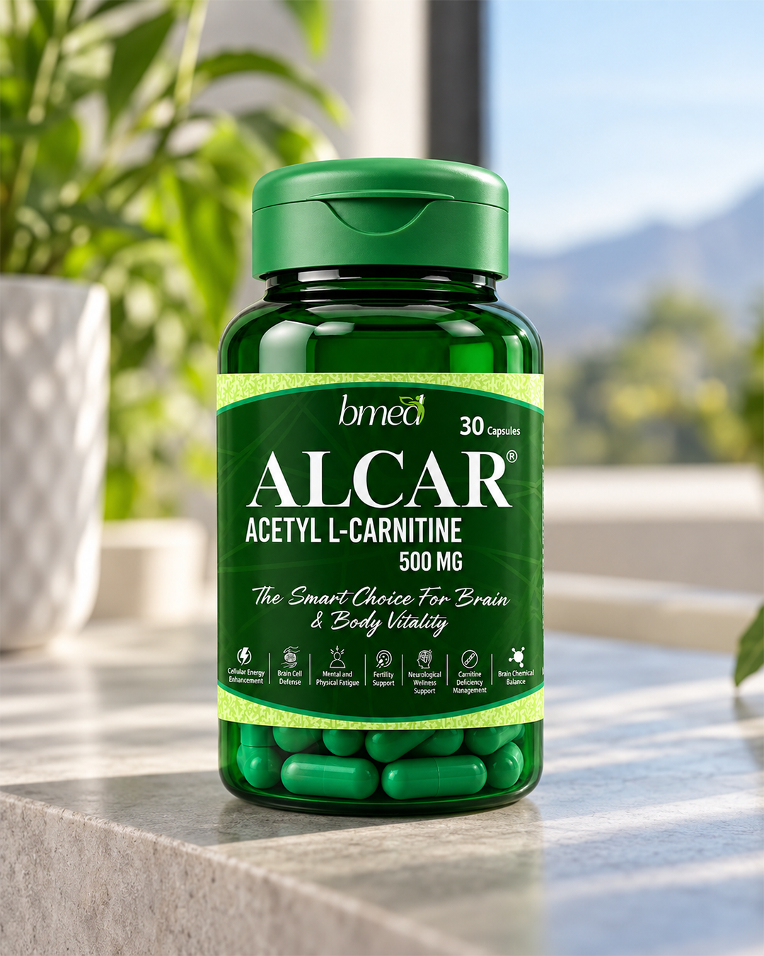 ALCAR CAPSULE 500MG The Smart Choice For Brain & Body Vitality