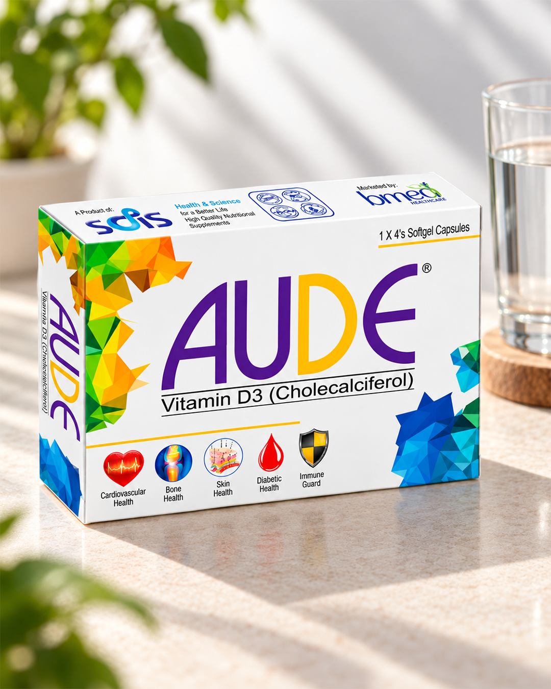 AUDE SOFTGEL CAPSULES For Immunity, Heart and Bone Health