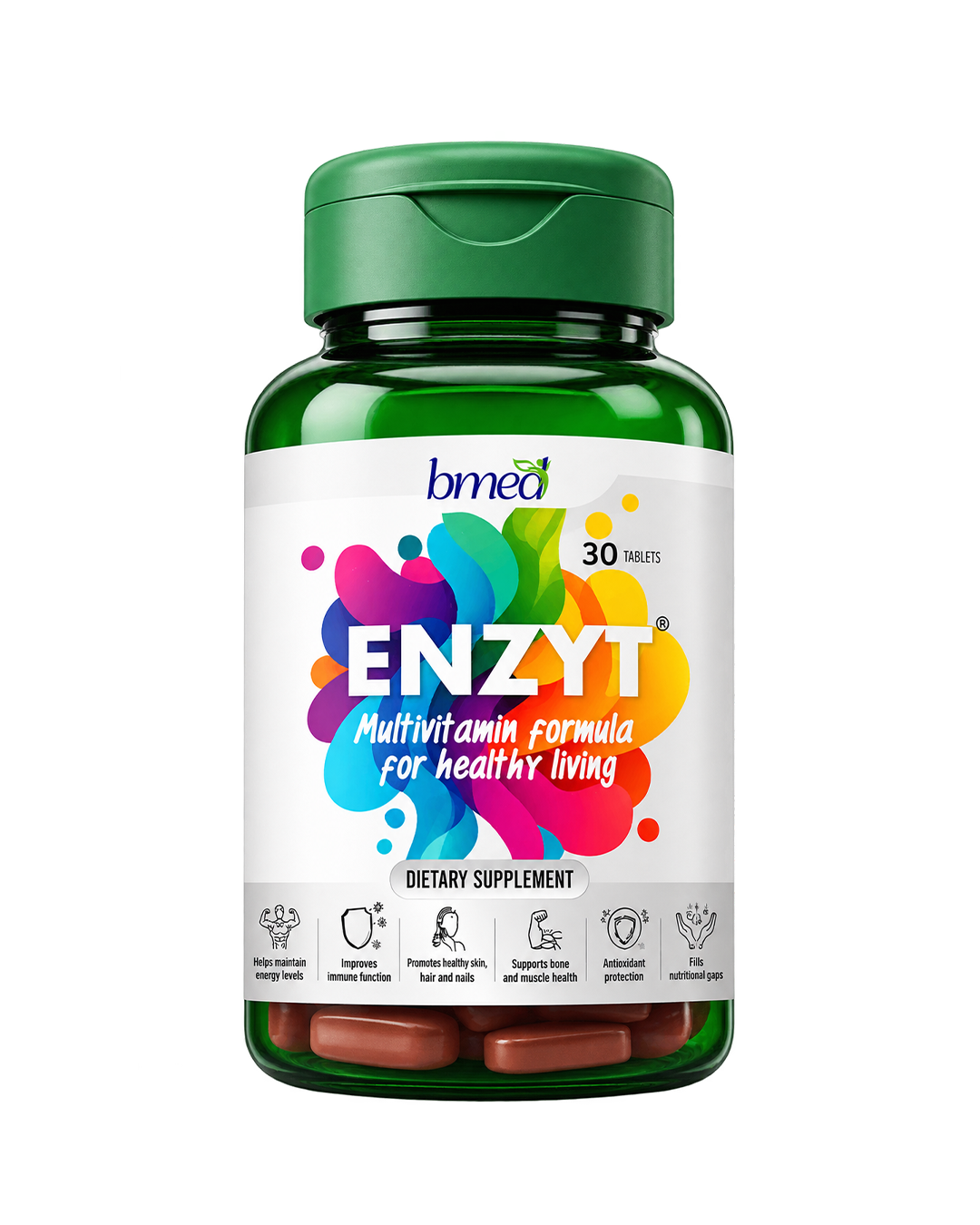 ENZYT TABLETS Multivitamin Formula for Healthy Living
